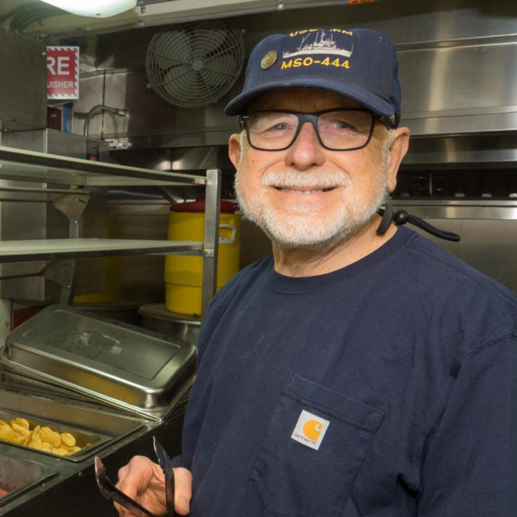 Portrait of Dr. Gary Howells, member of the Stockton Maritime Museum Board of Directors.
