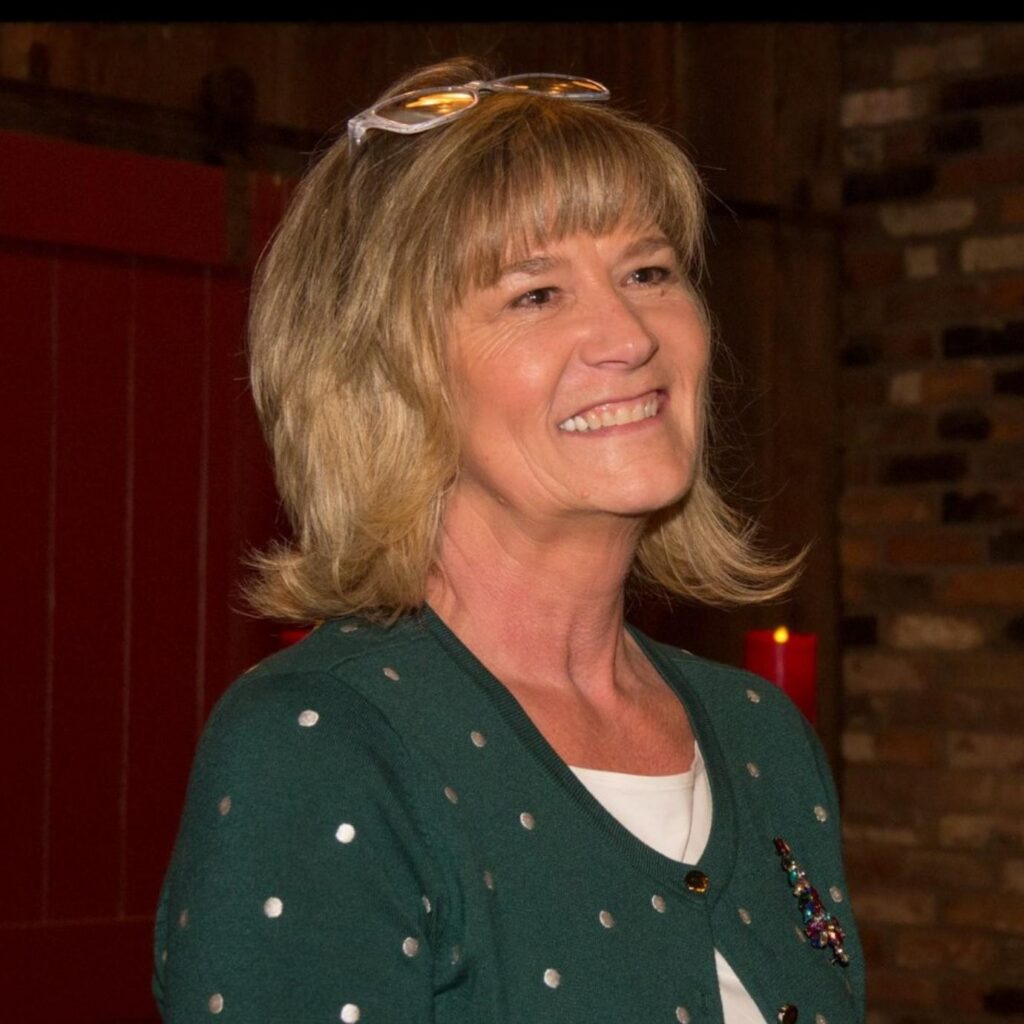 Portrait of Karen Rajkovich, Treasurer of the Stockton Maritime Museum.